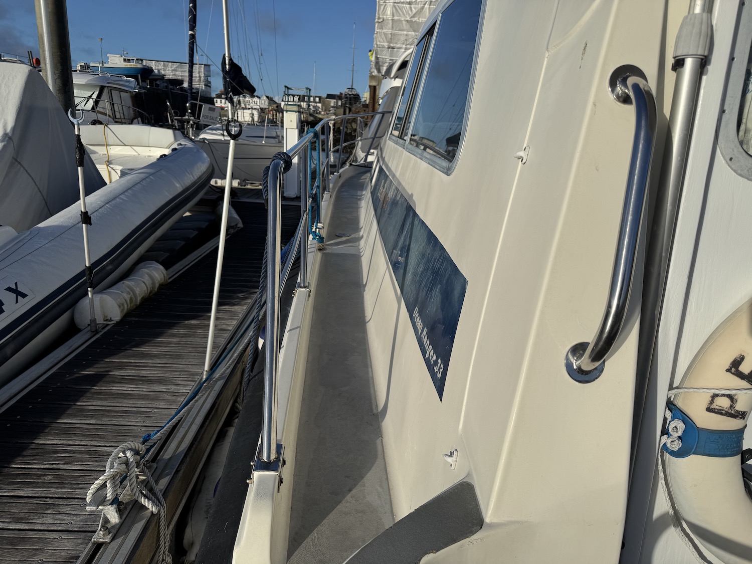 Aquastar side deck