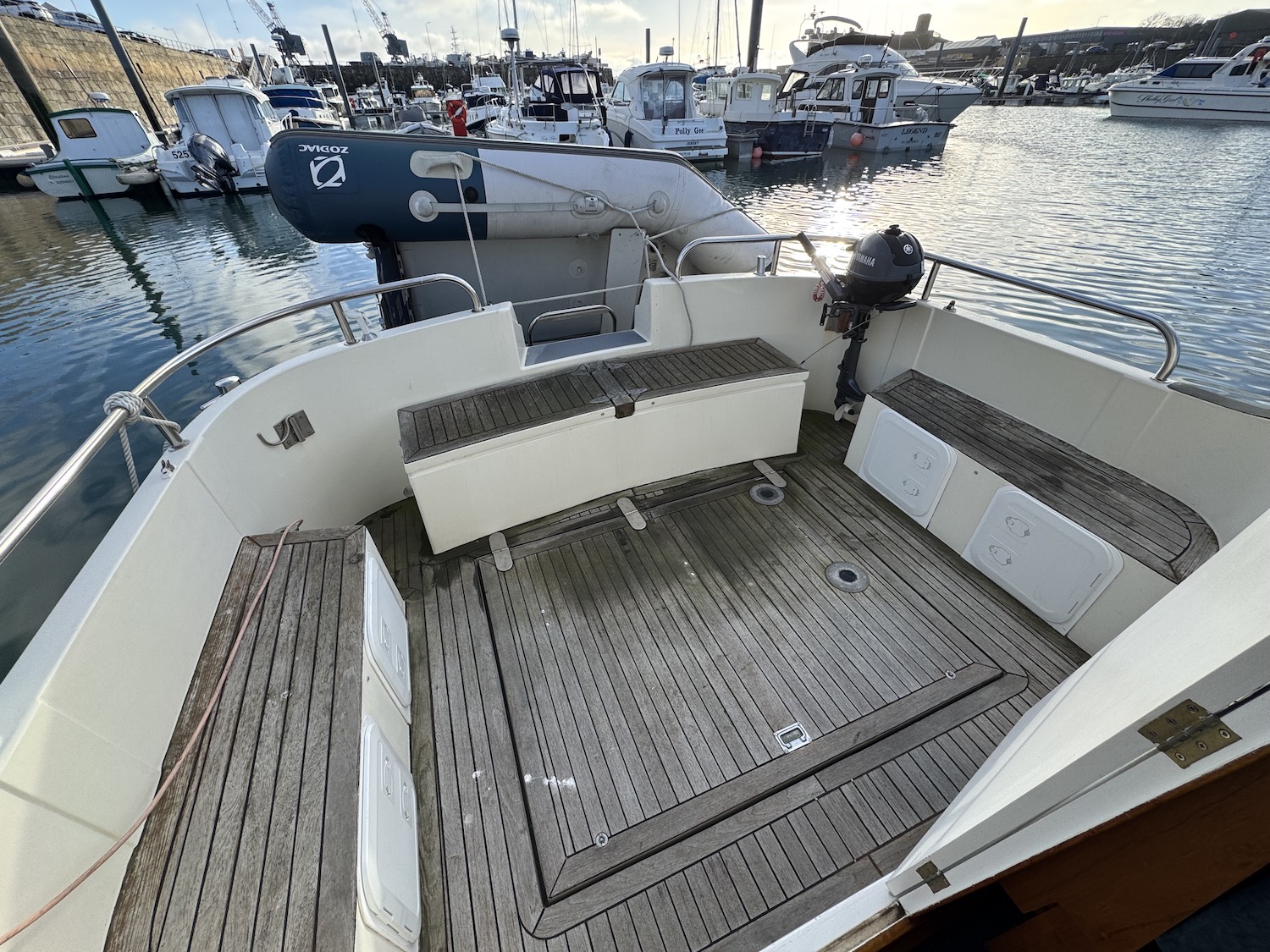 Aquastar aft cockpit