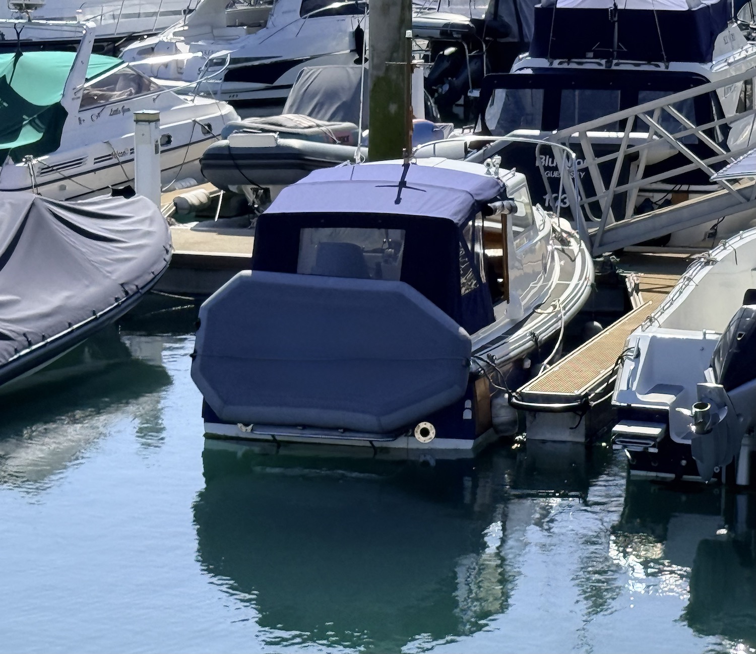 seaward aft