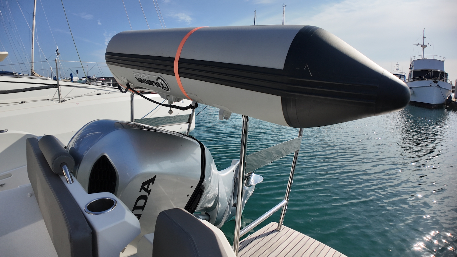 dinghy rack