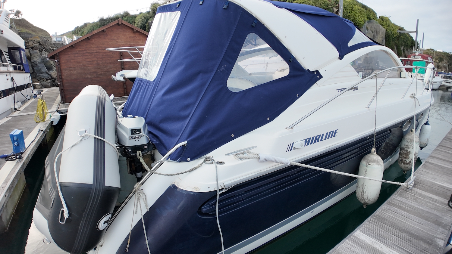 Fairline Targa stern