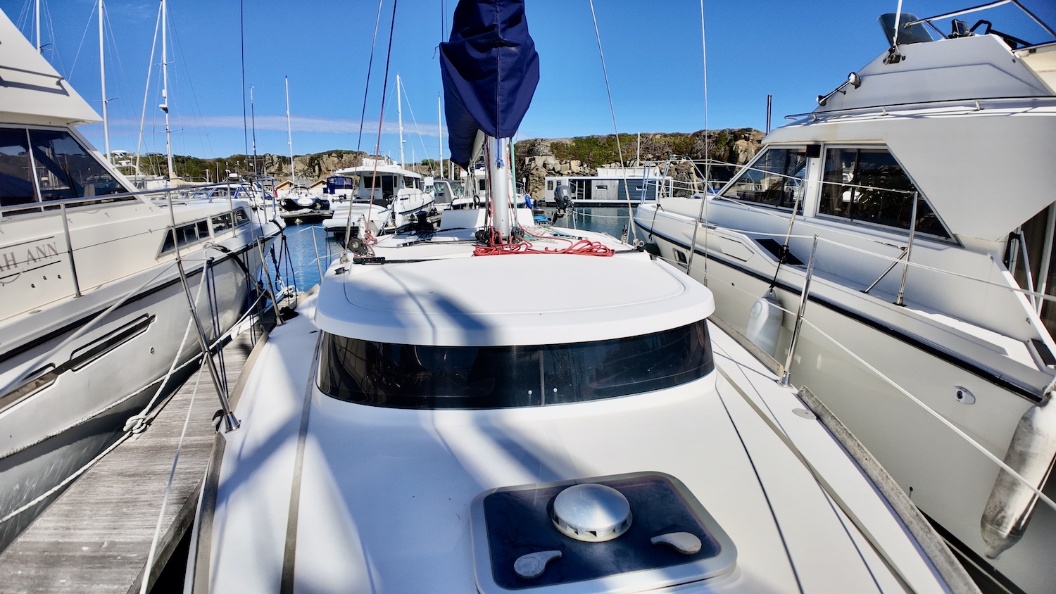 looking aft