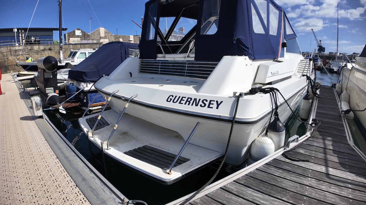 Sunseeker stern