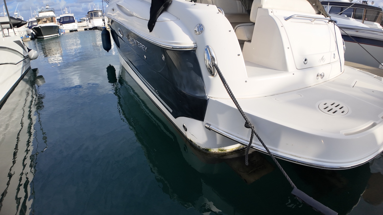 hull close up Monterey